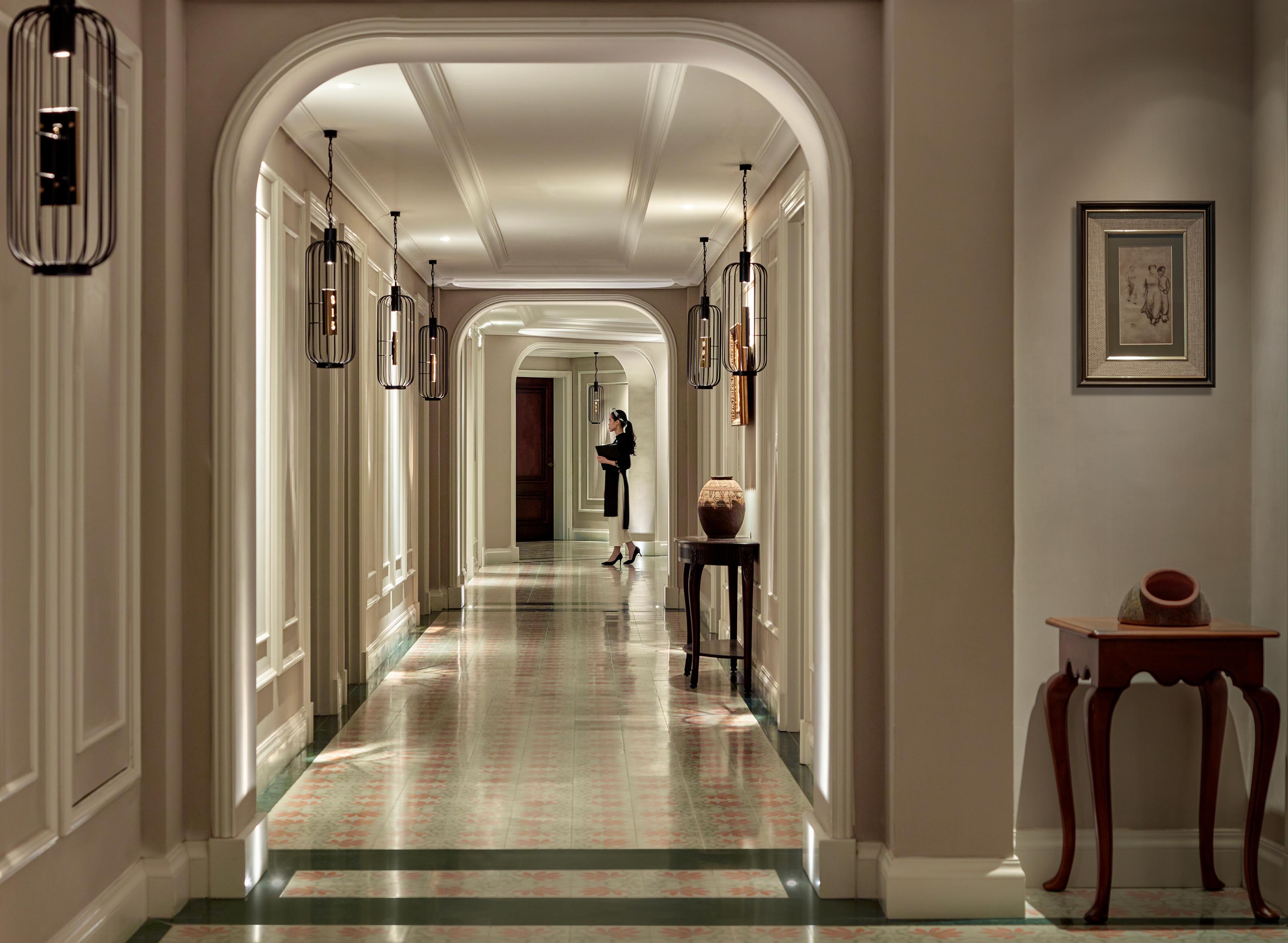 Hôtel Perle d'Orient Cat Ba - MGallery Chan Chau Exterior foto A corridor at the Mandarin Oriental, London